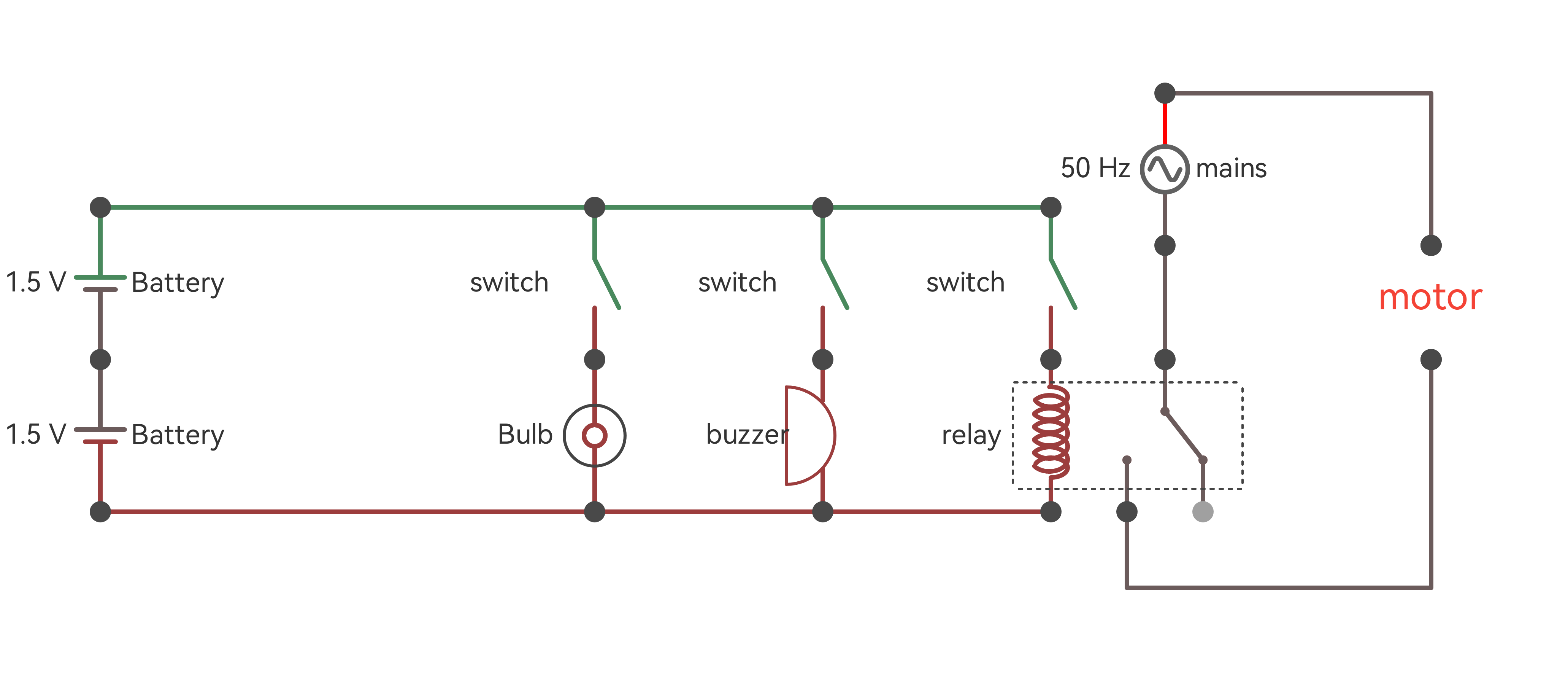 DC circuit series parallel relay.png